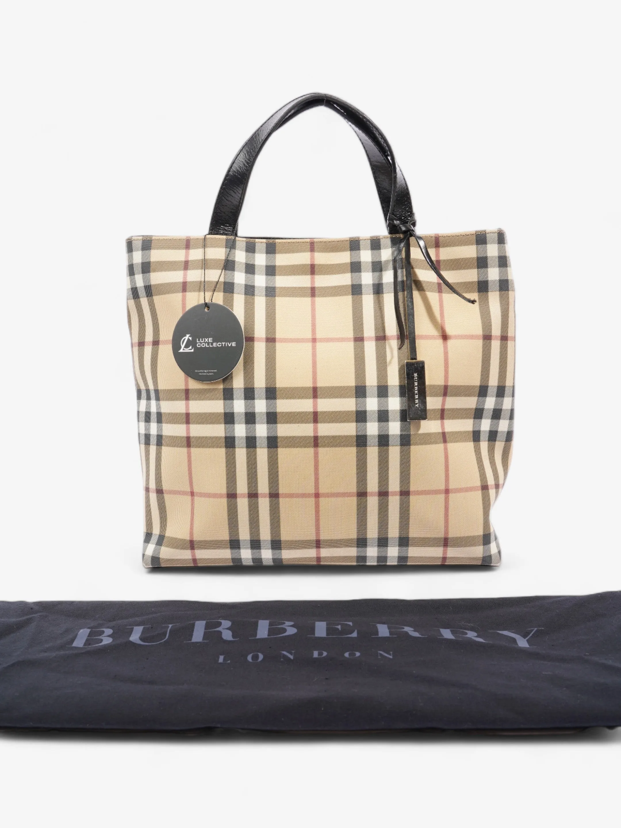 Burberry Nova Tote Burberry Check PVC