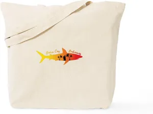 CafePress Barn Cay Bahamas Reusable Natural Beige Canvas Shopping Bag