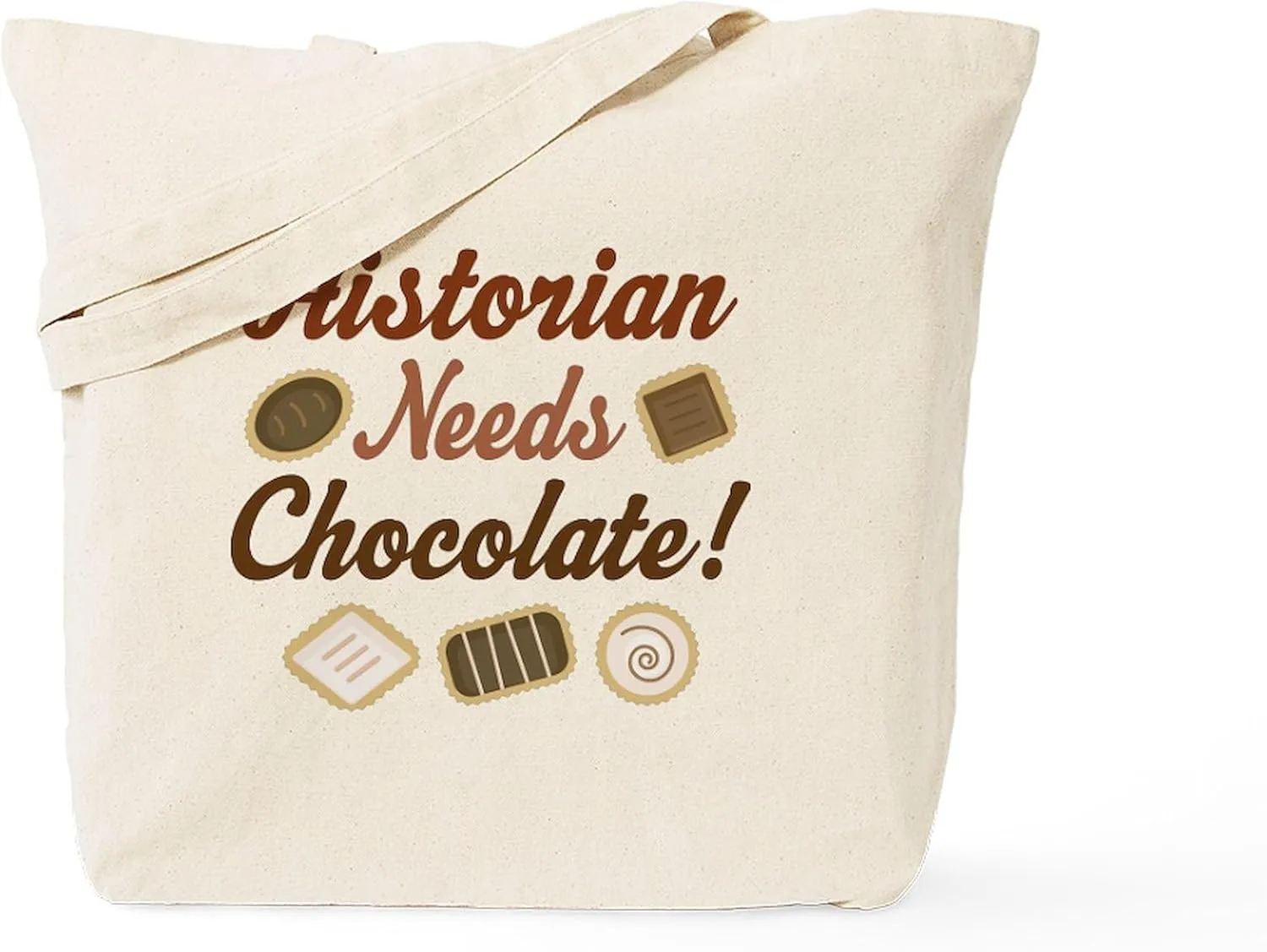 CafePress Historian Gift Funny Tote Bag Reusable Natural Beige Canvas Shopping Bag