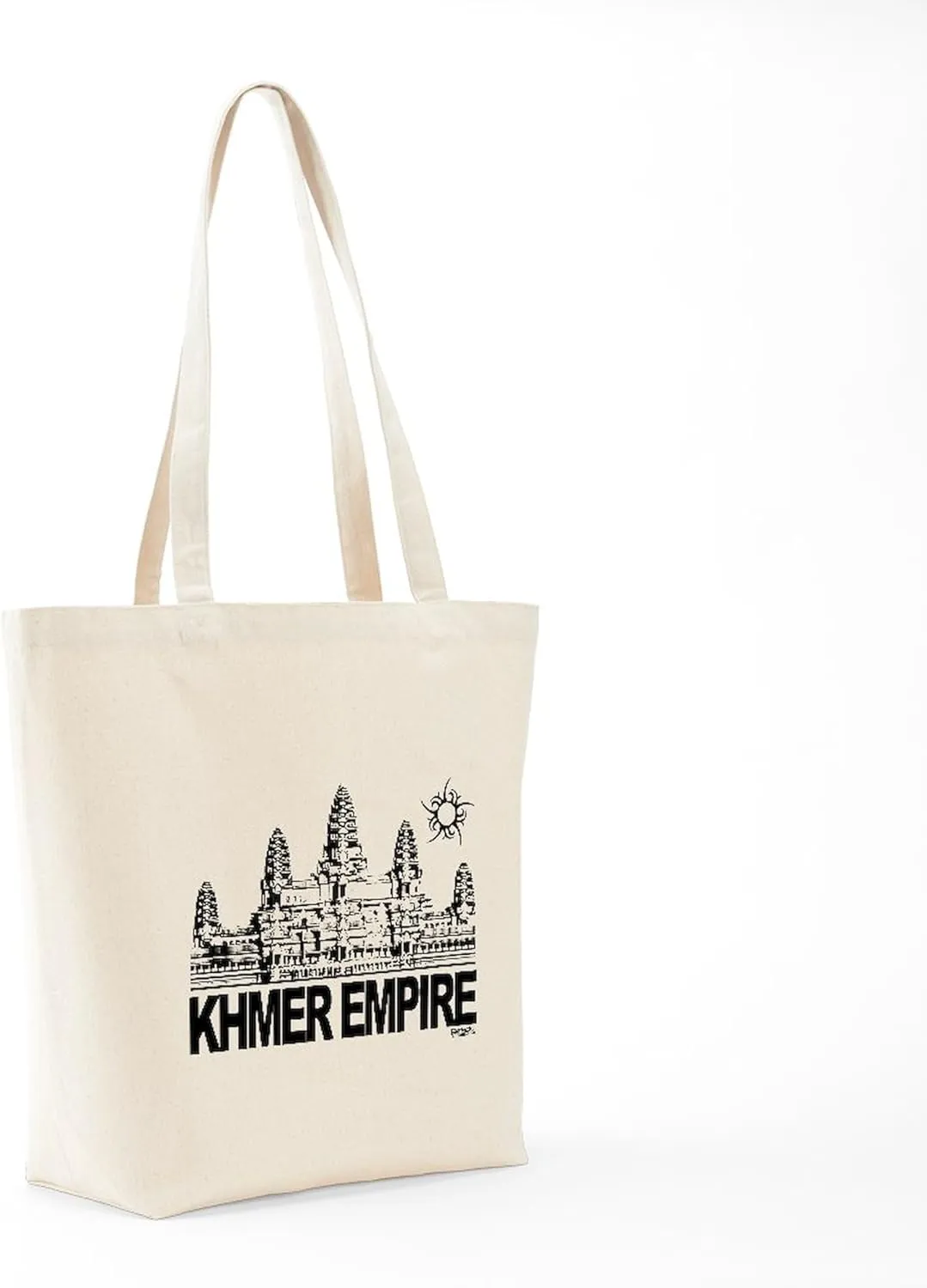 CafePress Tote Bag Reusable Natural Beige Canvas Shopping Bag