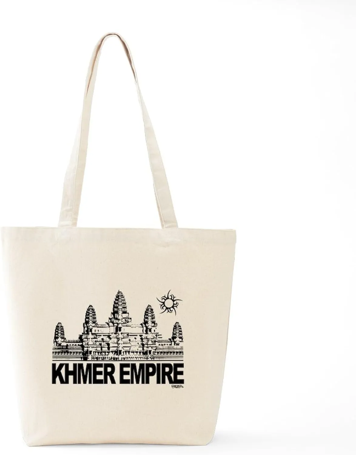 CafePress Tote Bag Reusable Natural Beige Canvas Shopping Bag