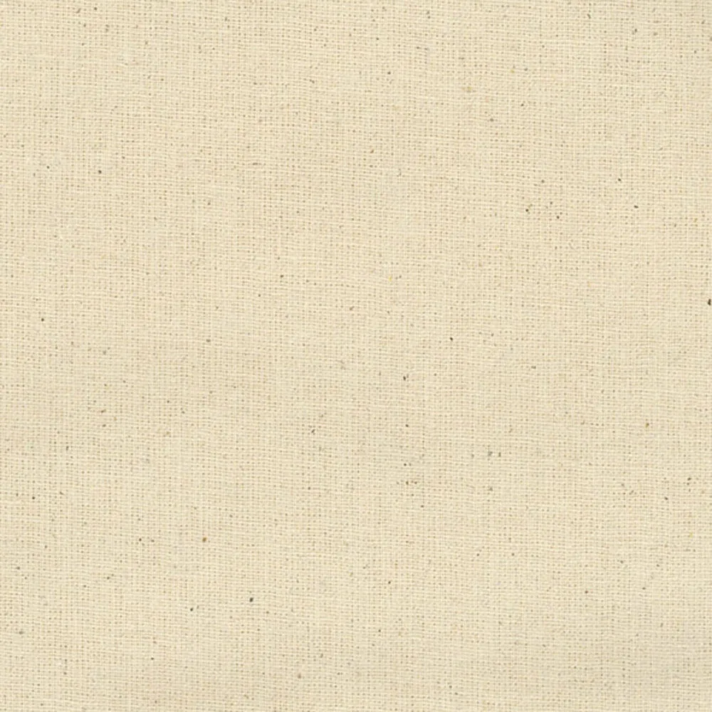 Calico 100% Triple S unbleached calendered Cotton 150cm wide