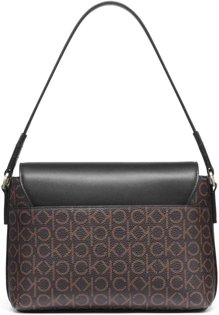 Calvin Klein Women's Millie 2 in 1 Flap Shoulder Bag & Crossbody