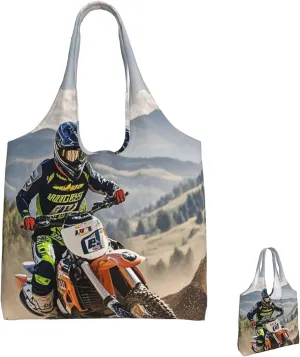 Canvas Tote Bag Lightweight Reusable Grocery Shopping Bag Pitbull Dogs Handbag for Women Men