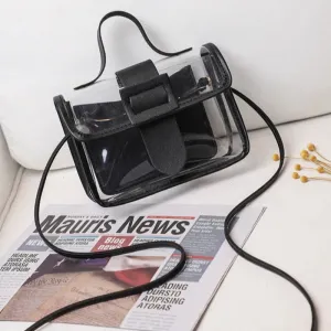 Casual Transparent Crossbody Bags