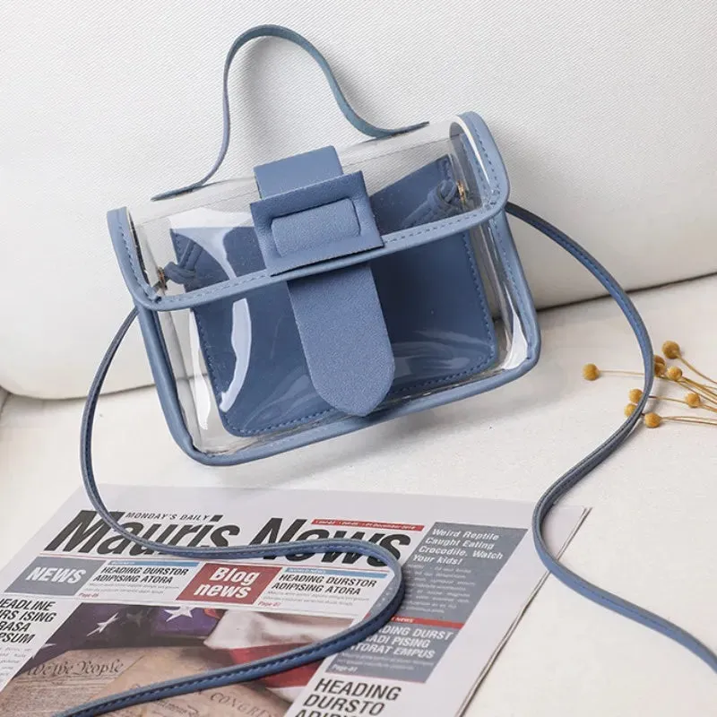 Casual Transparent Crossbody Bags