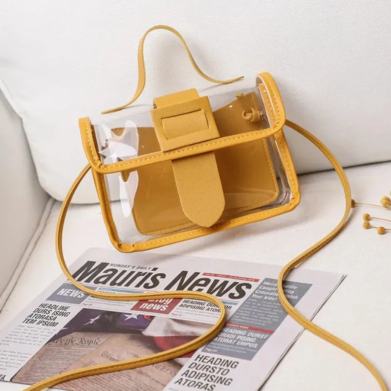 Casual Transparent Crossbody Bags