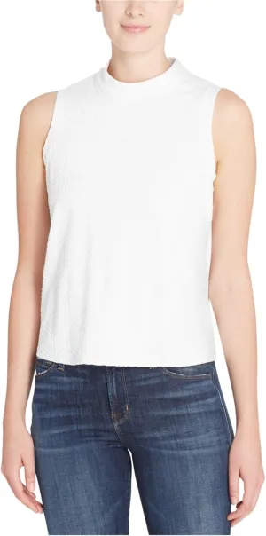 Catherine Malandrino Womens Textured Knit Blouse