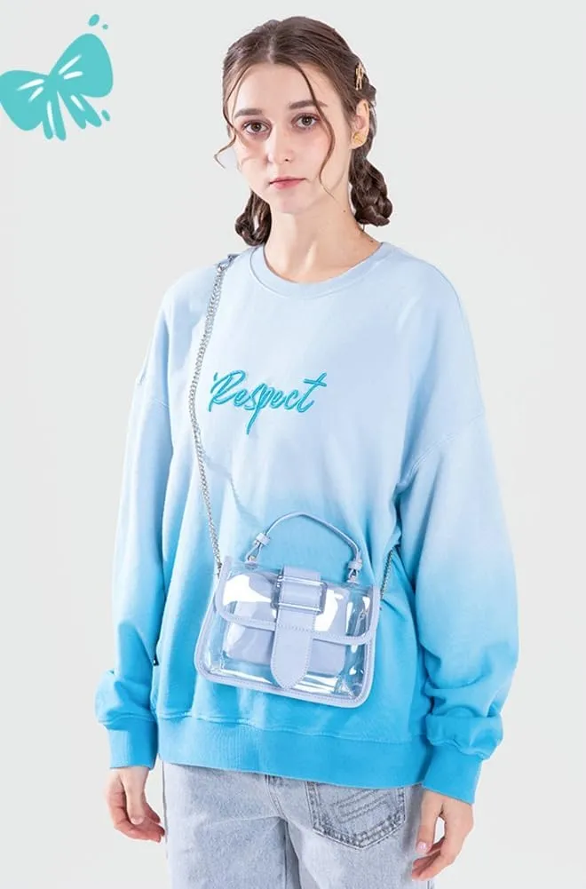 Clear Bag Stadium Events Women 2025 Trendy PVC See Through Purses Chain Shoulder Crossbody Bags Satchel Mini Handbag