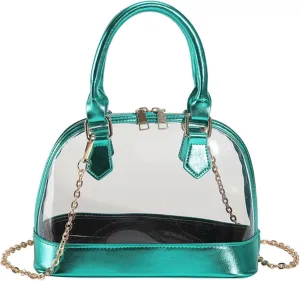 Clear Purse Stadium Approved Clear Crossbody Bag Shoulder Bag Women Handbag Purses Concerts Sports Events Festivals