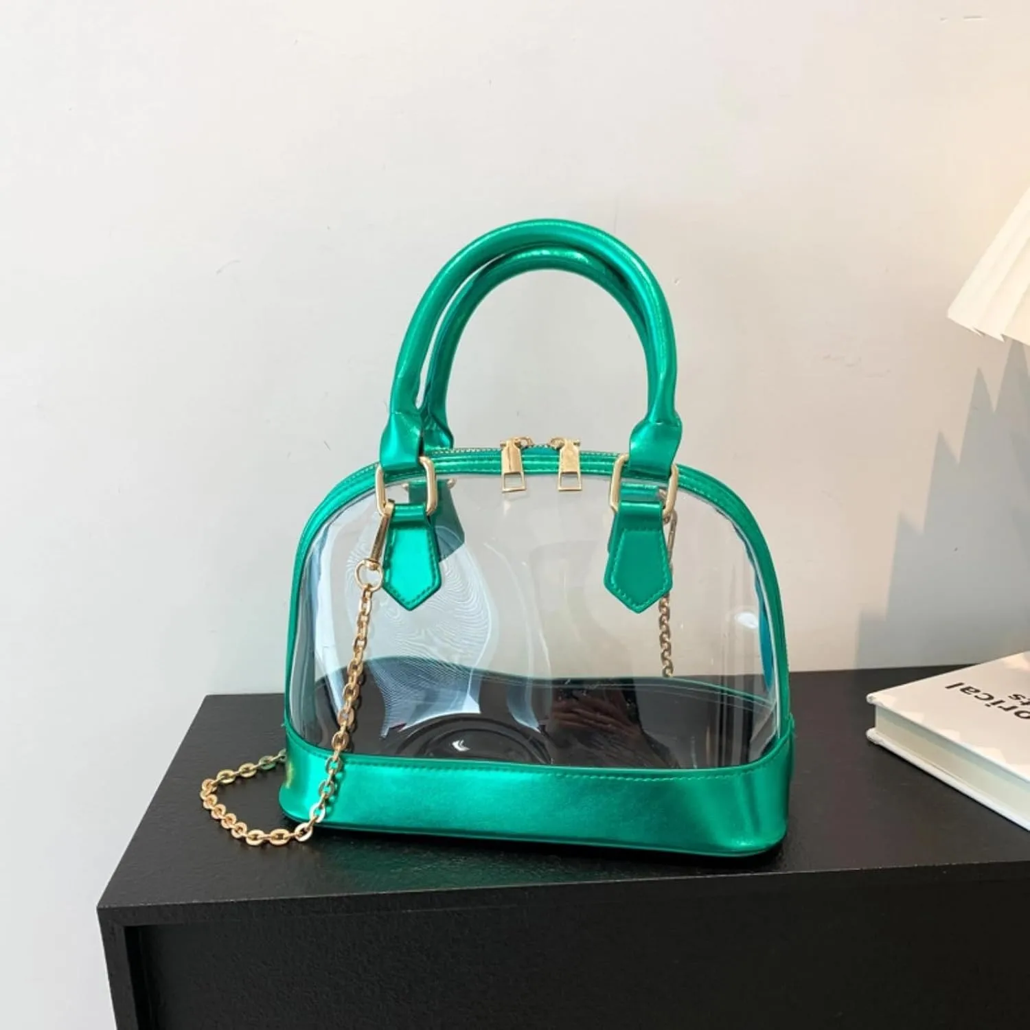Clear Purse Stadium Approved Clear Crossbody Bag Shoulder Bag Women Handbag Purses Concerts Sports Events Festivals