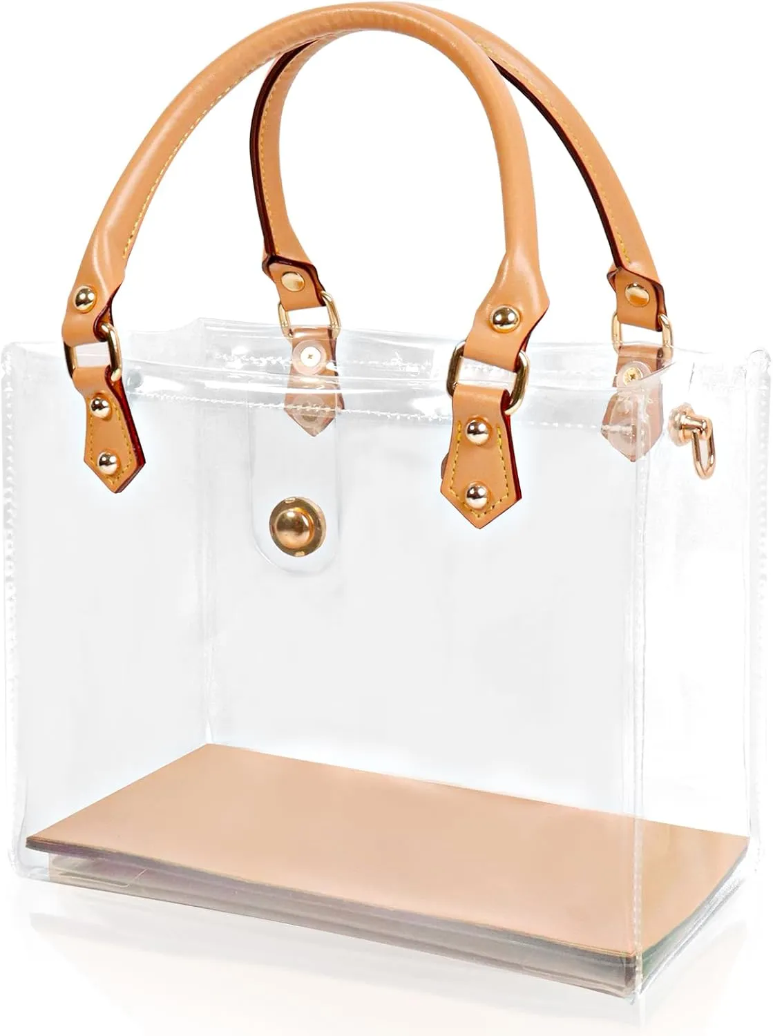 Clear PVC DIY Tote Bag Making Kit - Handmade Gift Bag Craft Accessory Tool Set