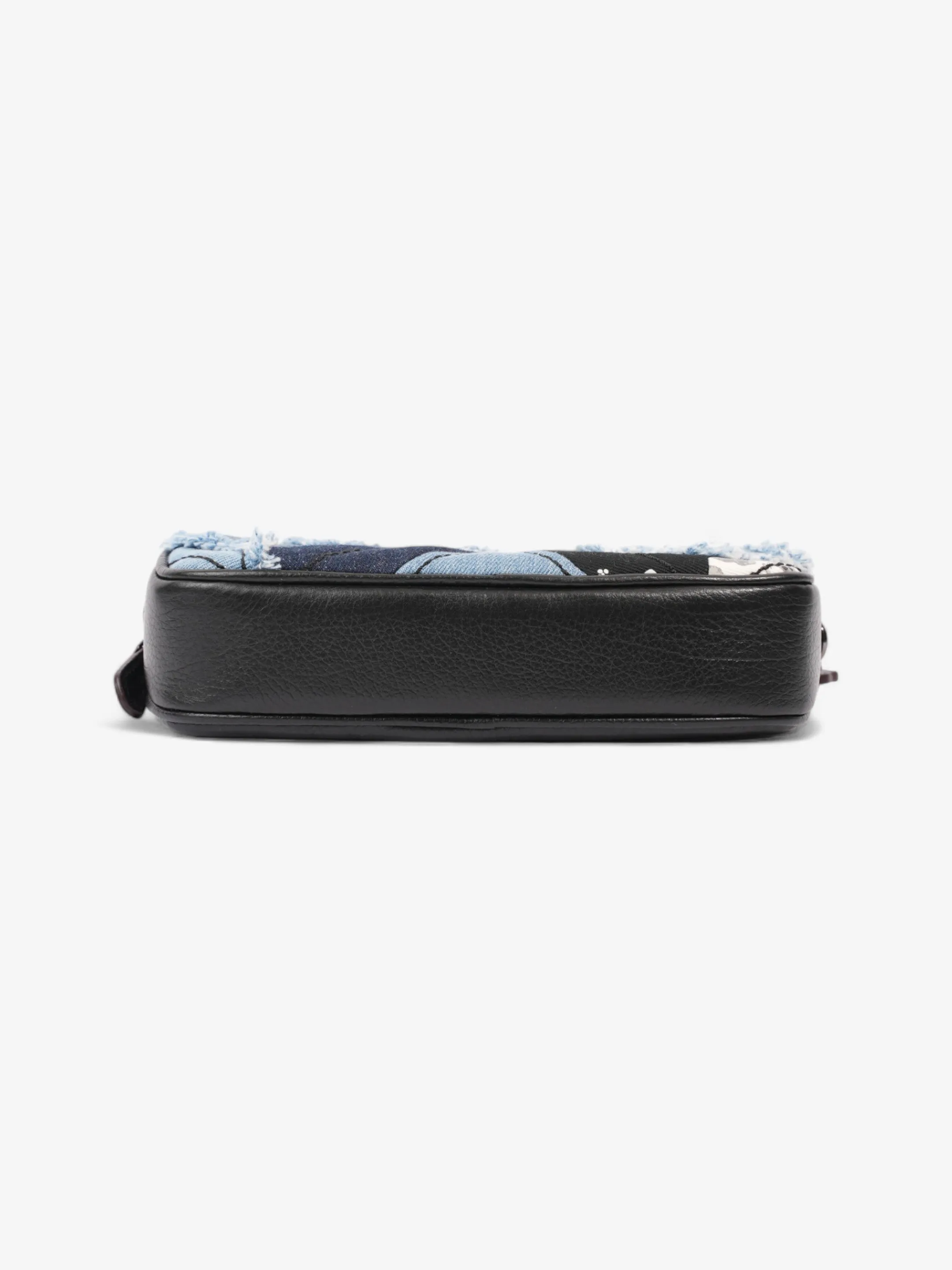 Coach Jes with Americana Patchwork Black / Blue Leather