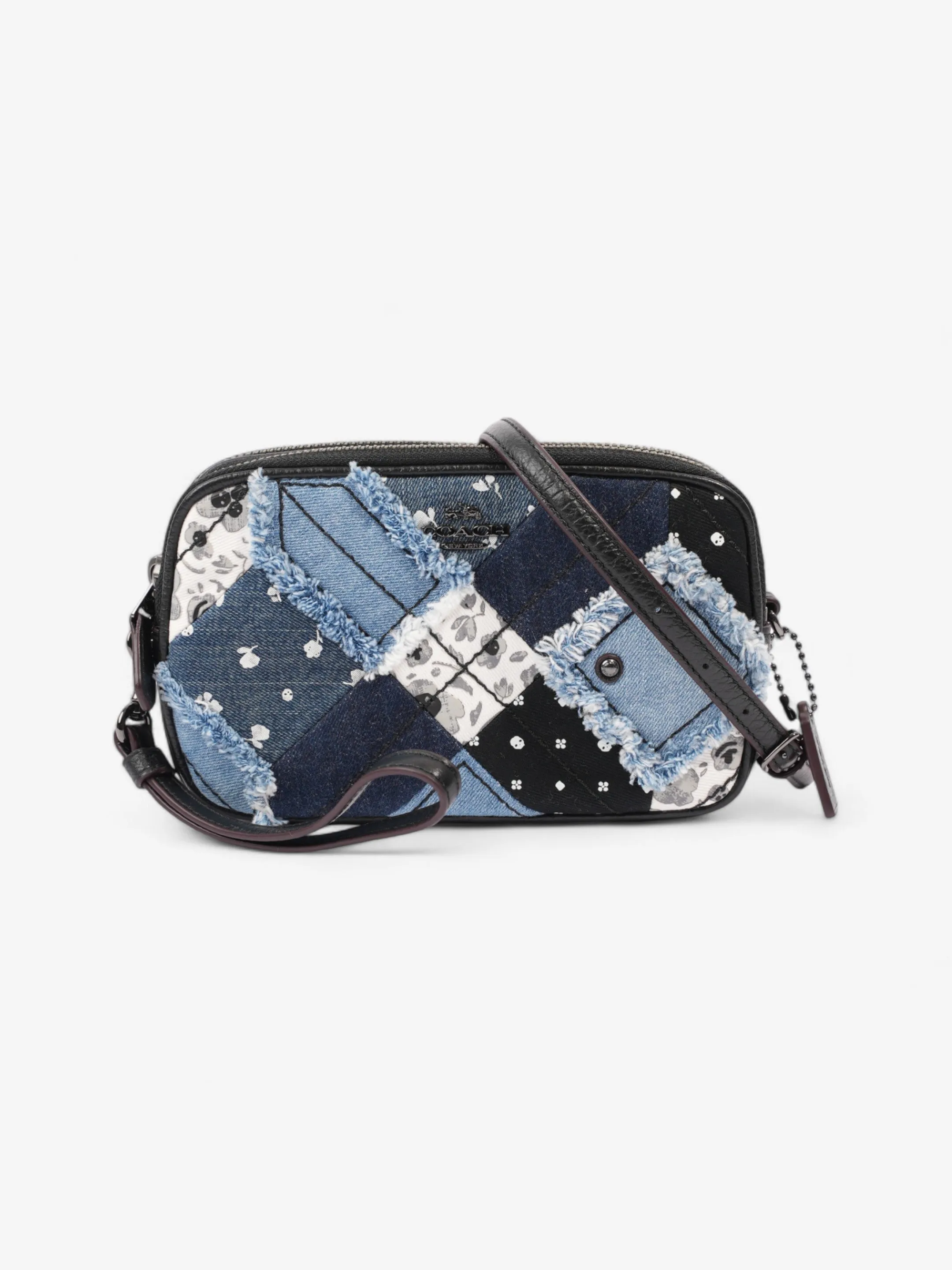 Coach Jes with Americana Patchwork Black / Blue Leather
