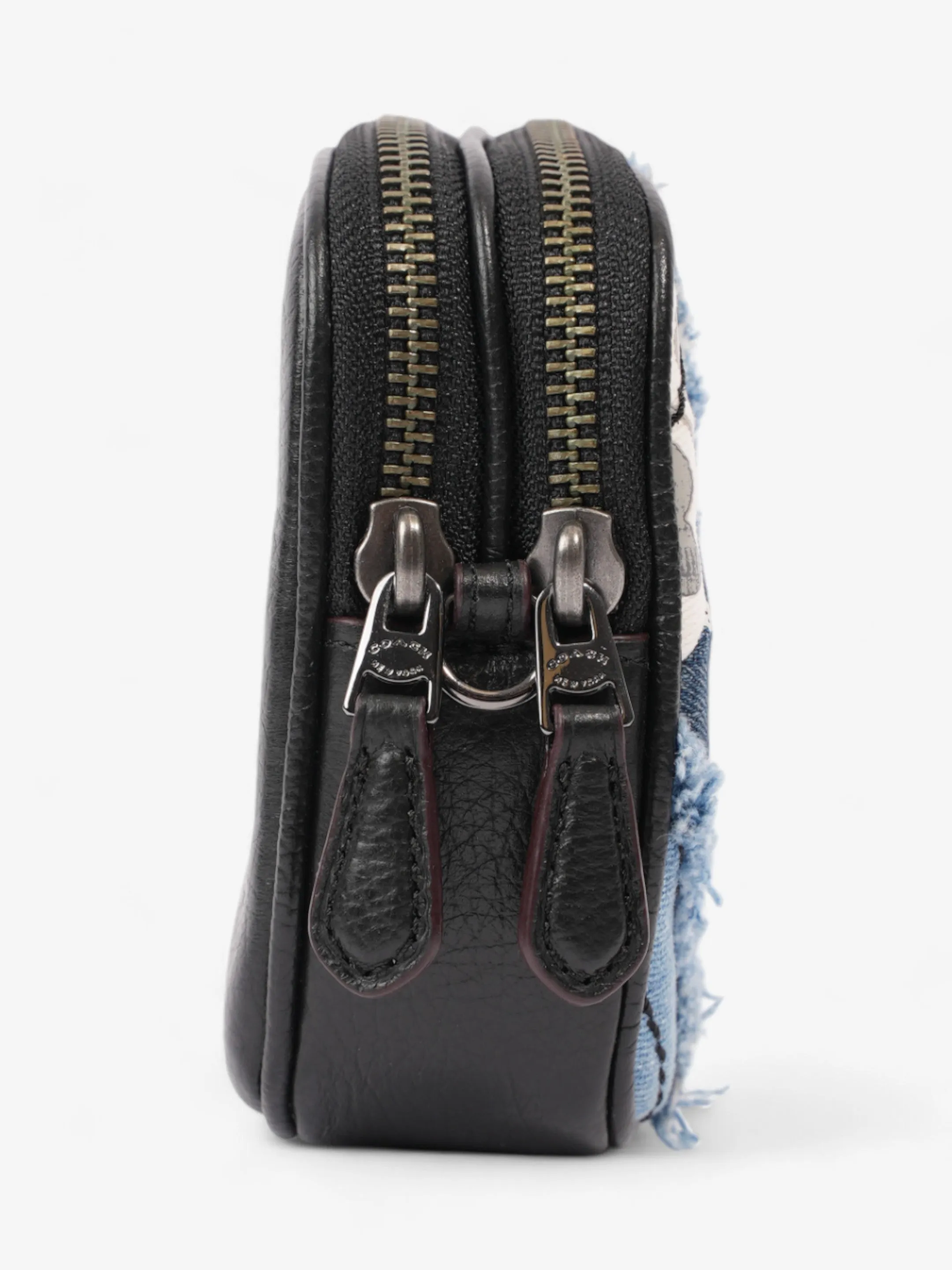 Coach Jes with Americana Patchwork Black / Blue Leather