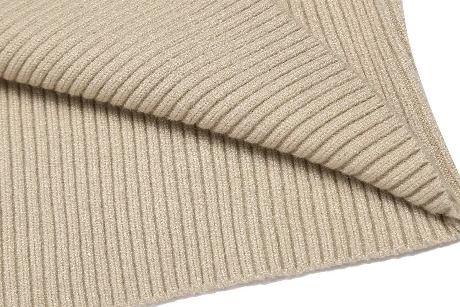 COOFANDY Mens Ribbed Slim Fit Knitted Pullover Casual Turtleneck Sweater