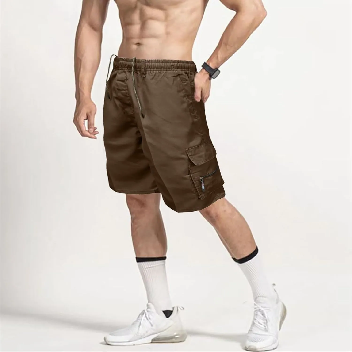 Cotton Shorts for Men Bike Patterned Cycling Bicycle Old Zipper Denim Shorts for Men Occasion Hemming Retro Bungee