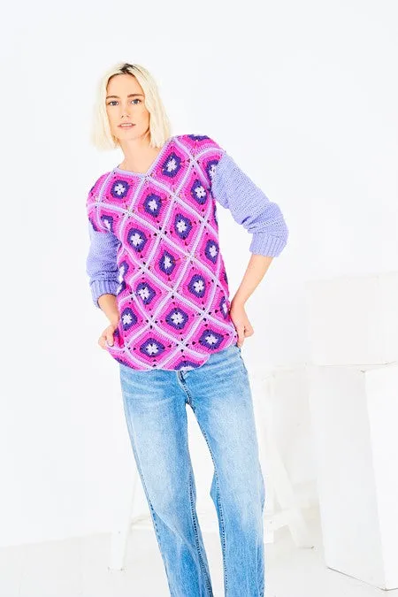 Crochet sweater from Stylecraft | 10137