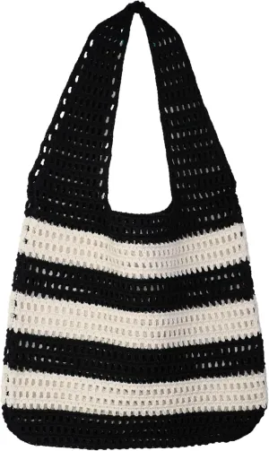 Crochet Tote Bag Cute Purse for Women Cutecore Key Chain Y2K Accessories Valentines Aesthetic Handbags for Women