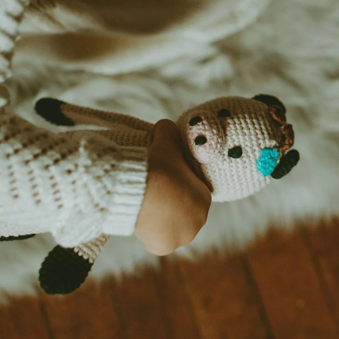 Crocheted Cow Plush