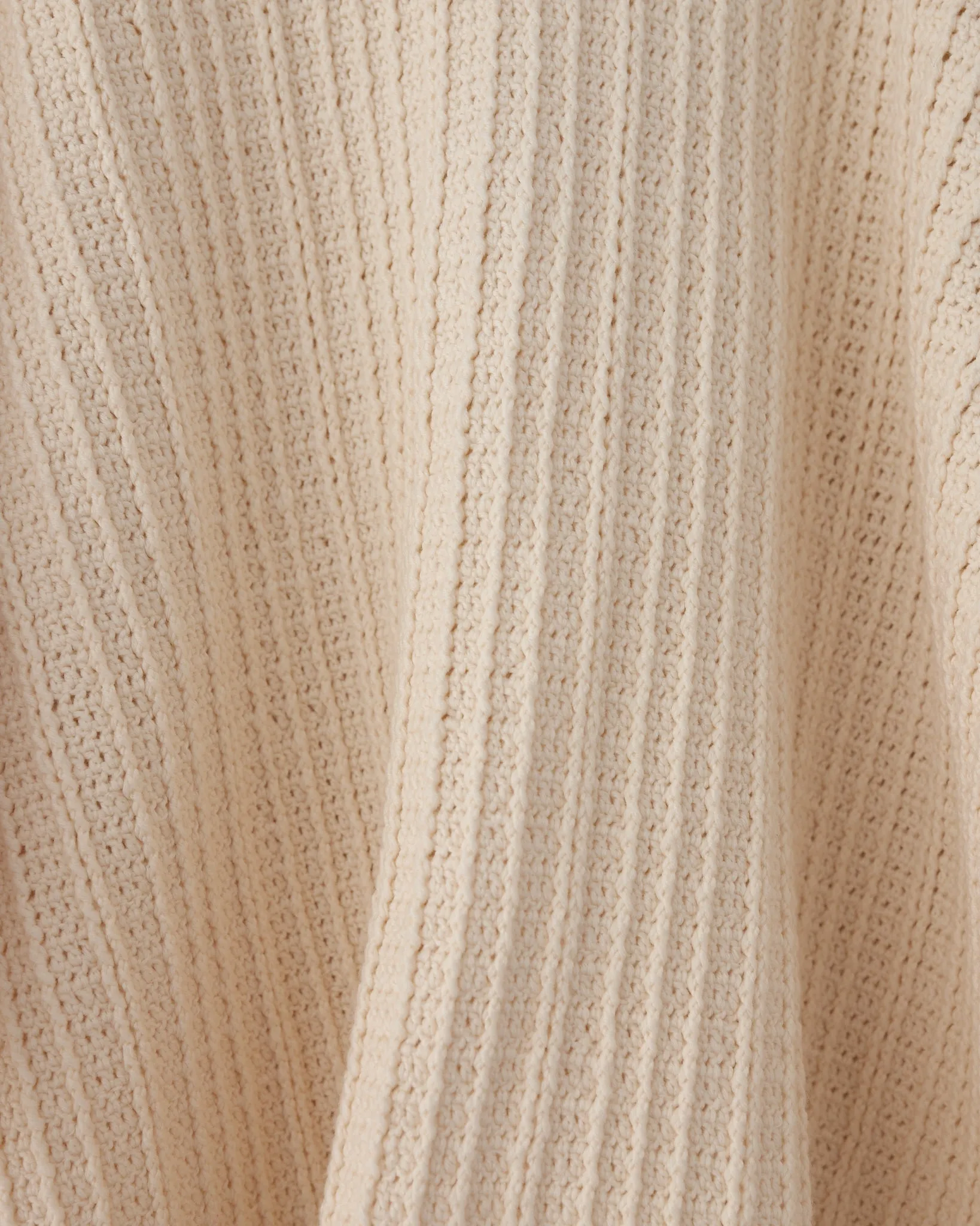 Crop Crochet T Knit