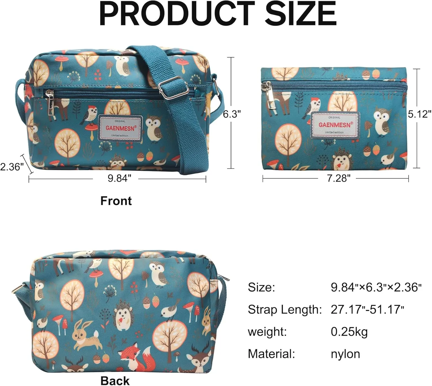 Cross body Bags for Women Lightweight Mini Crossbody Bags Everyday Bag Small Purses Travel Shoulder Bag Ladies Handbags