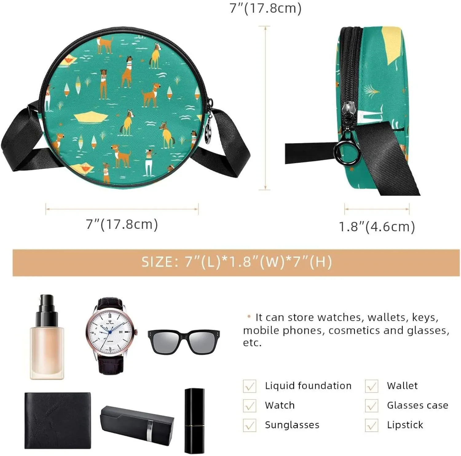 Crossbody Bags for Women,Crossbody Bag Men,Small Sling Bag,Crossbody Purse