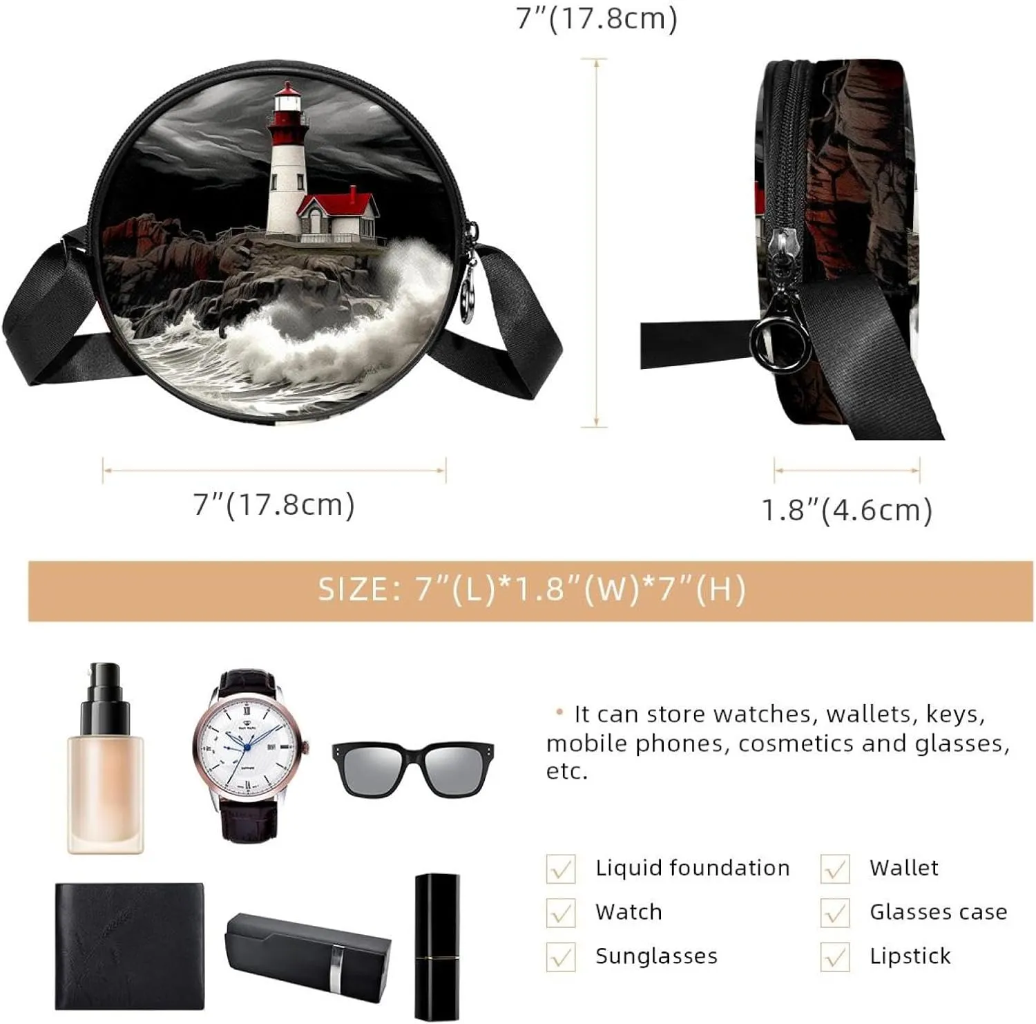 Crossbody Bags for Women,Crossbody Bag Men,Small Sling Bag,Crossbody Purse