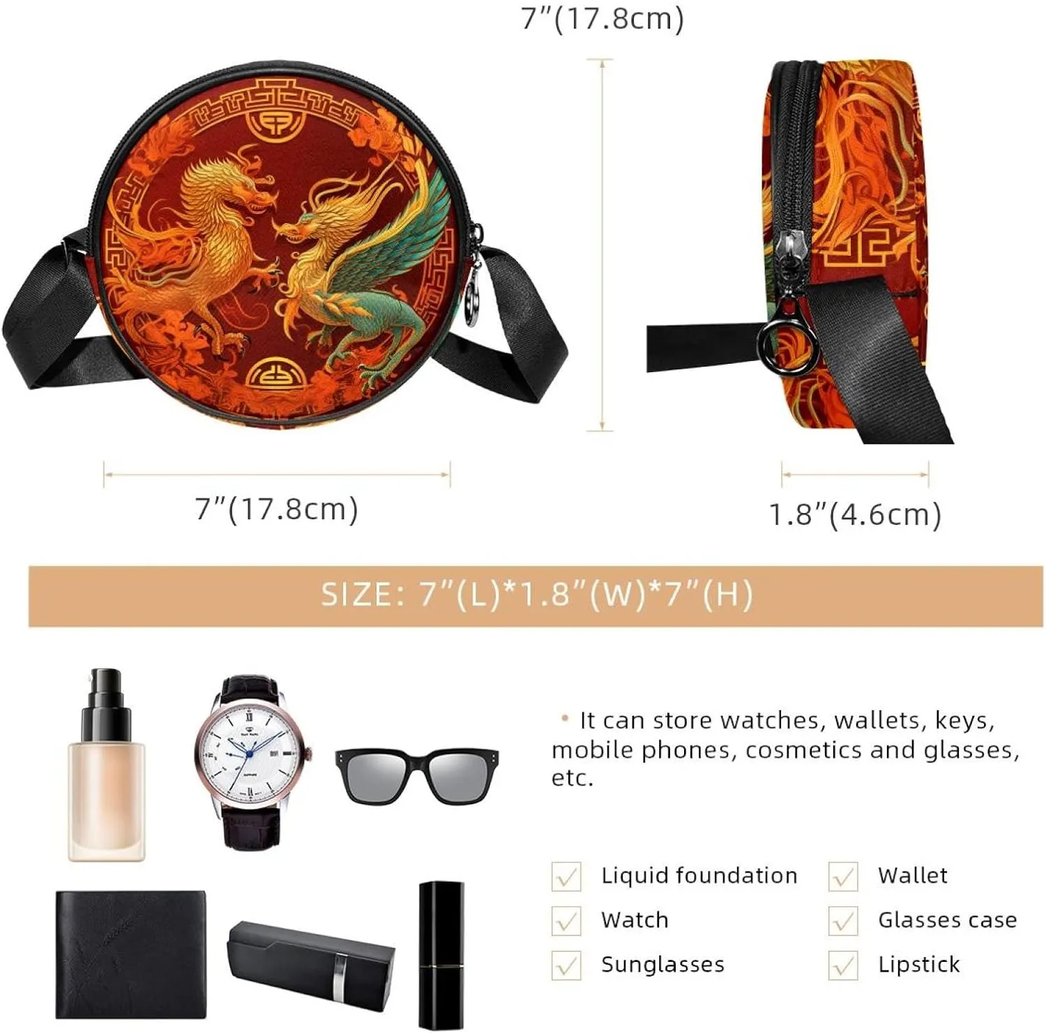 Crossbody Bags for Women,Crossbody Bag Men,Small Sling Bag,Crossbody Purse