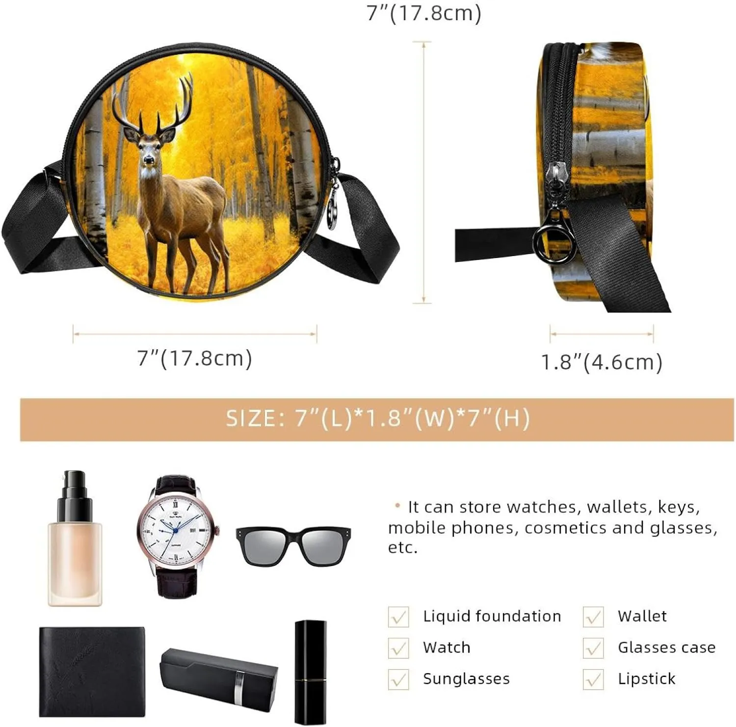 Crossbody Bags for Women,Crossbody Bag Men,Small Sling Bag,Crossbody Purse