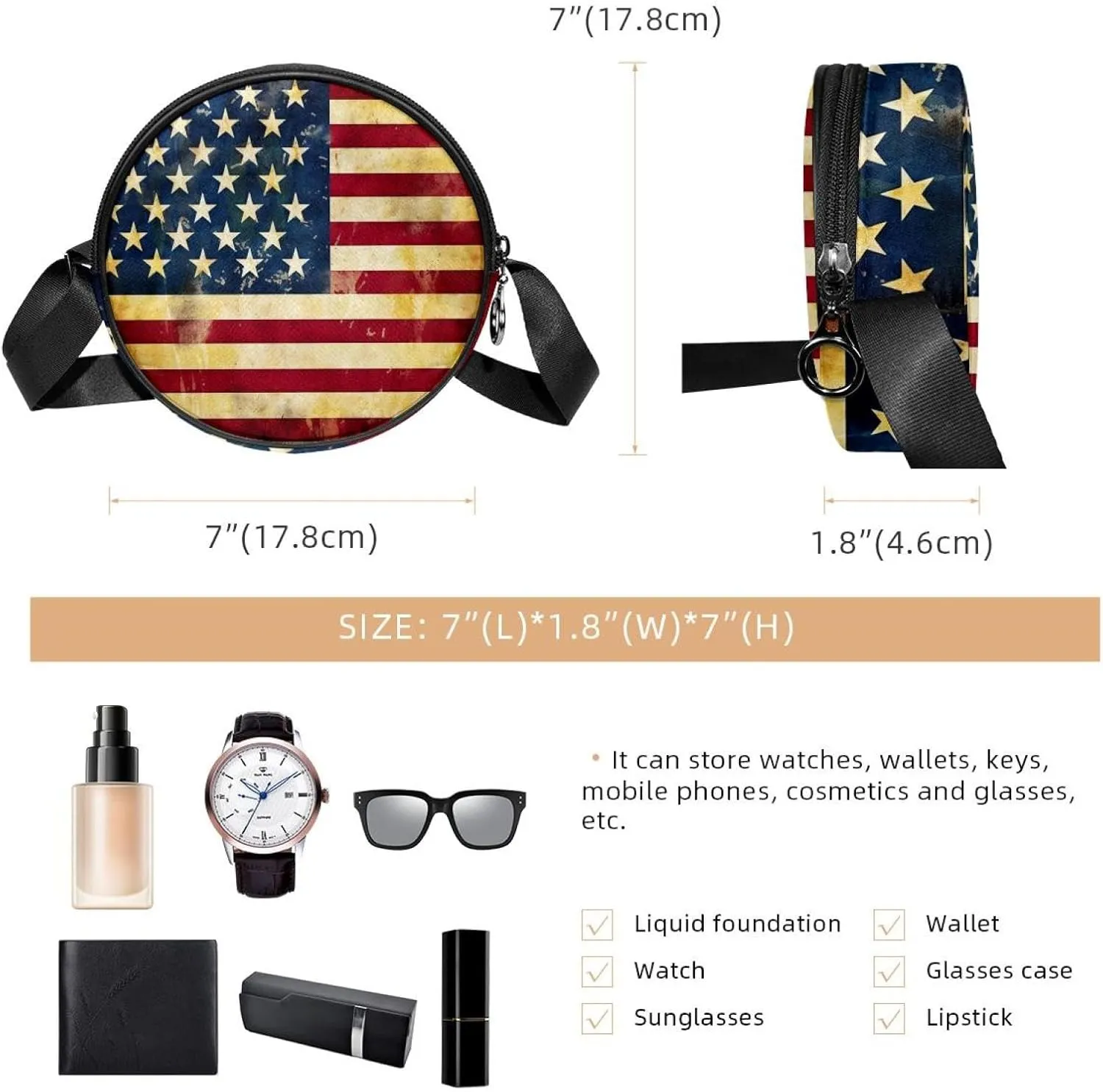 Crossbody Bags for Women,Crossbody Bag Men,Small Sling Bag,Crossbody Purse