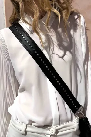Crossbody  Silver Studs Strap