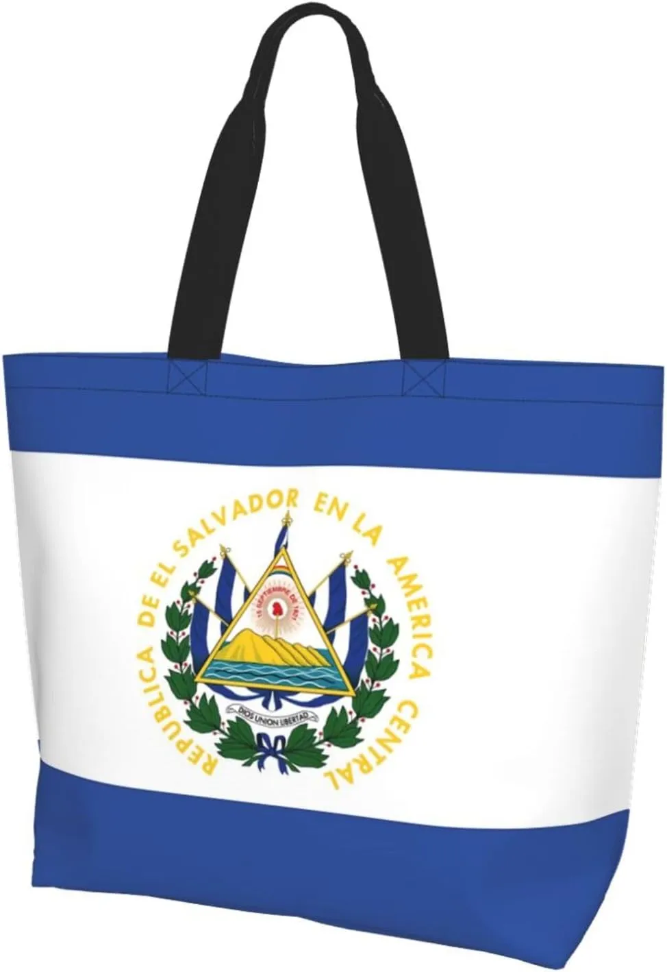 Cute Flag Tote Bag For Women Men Gifts Large Reusable Shopping Bags for Beach, Travel,Gym,Yoga
