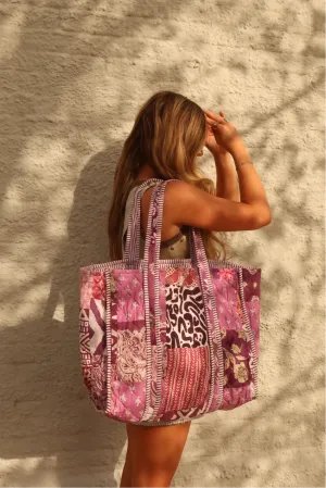 Daphne Quilted Tote Bag