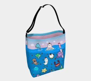 Day Tote - Bubble Tea Sea Friends
