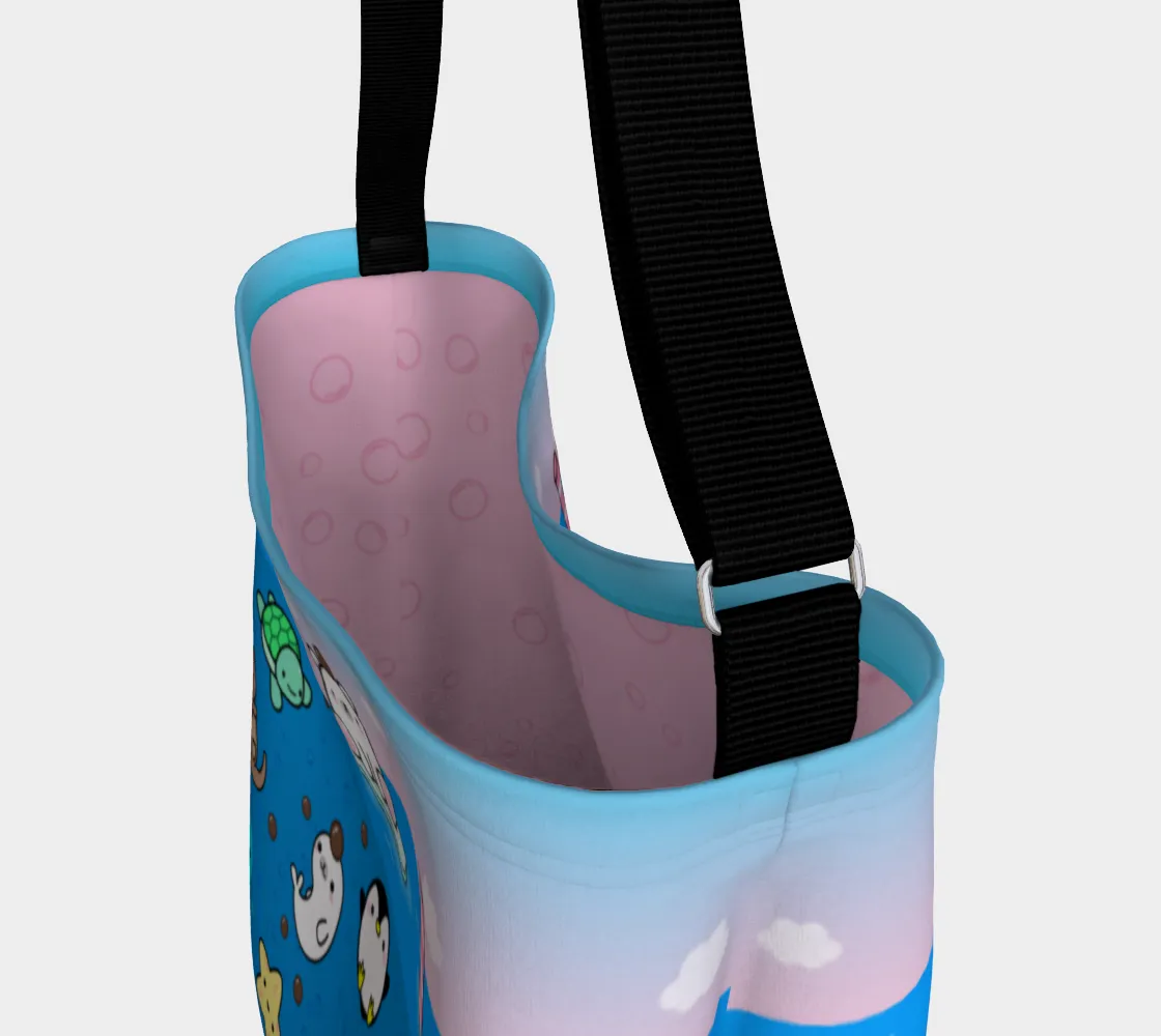 Day Tote - Bubble Tea Sea Friends