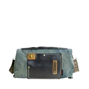 Denim crossbody bag