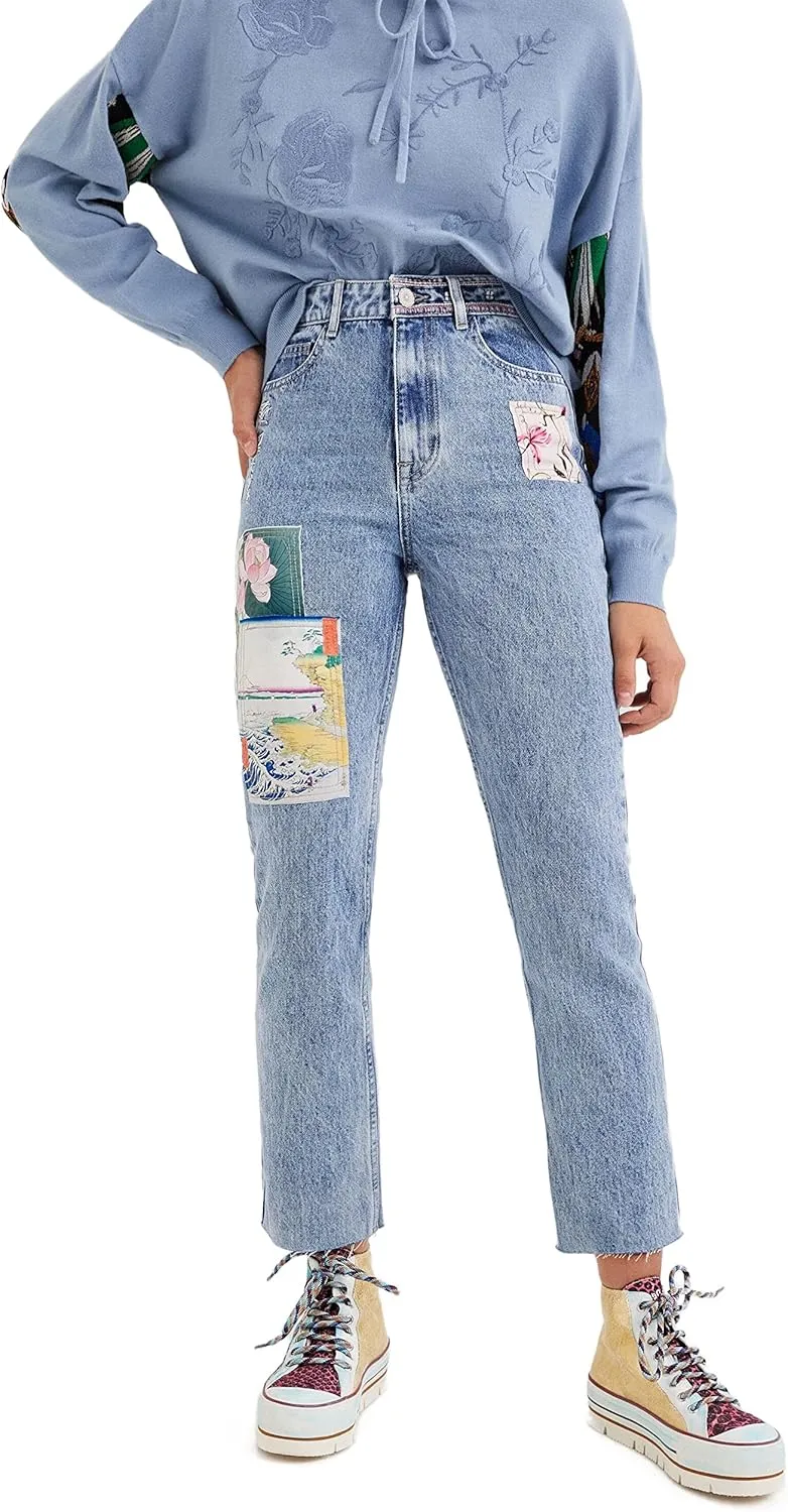 Desigual Women's Denim Trousers