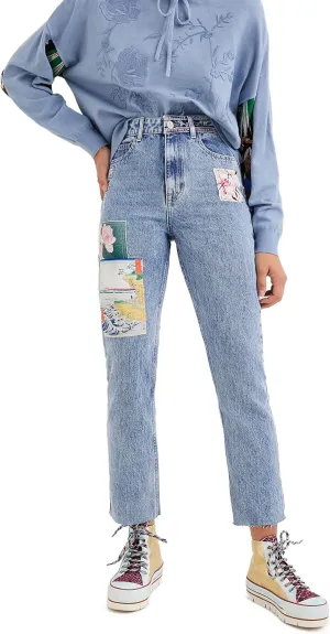Desigual Women's Denim Trousers
