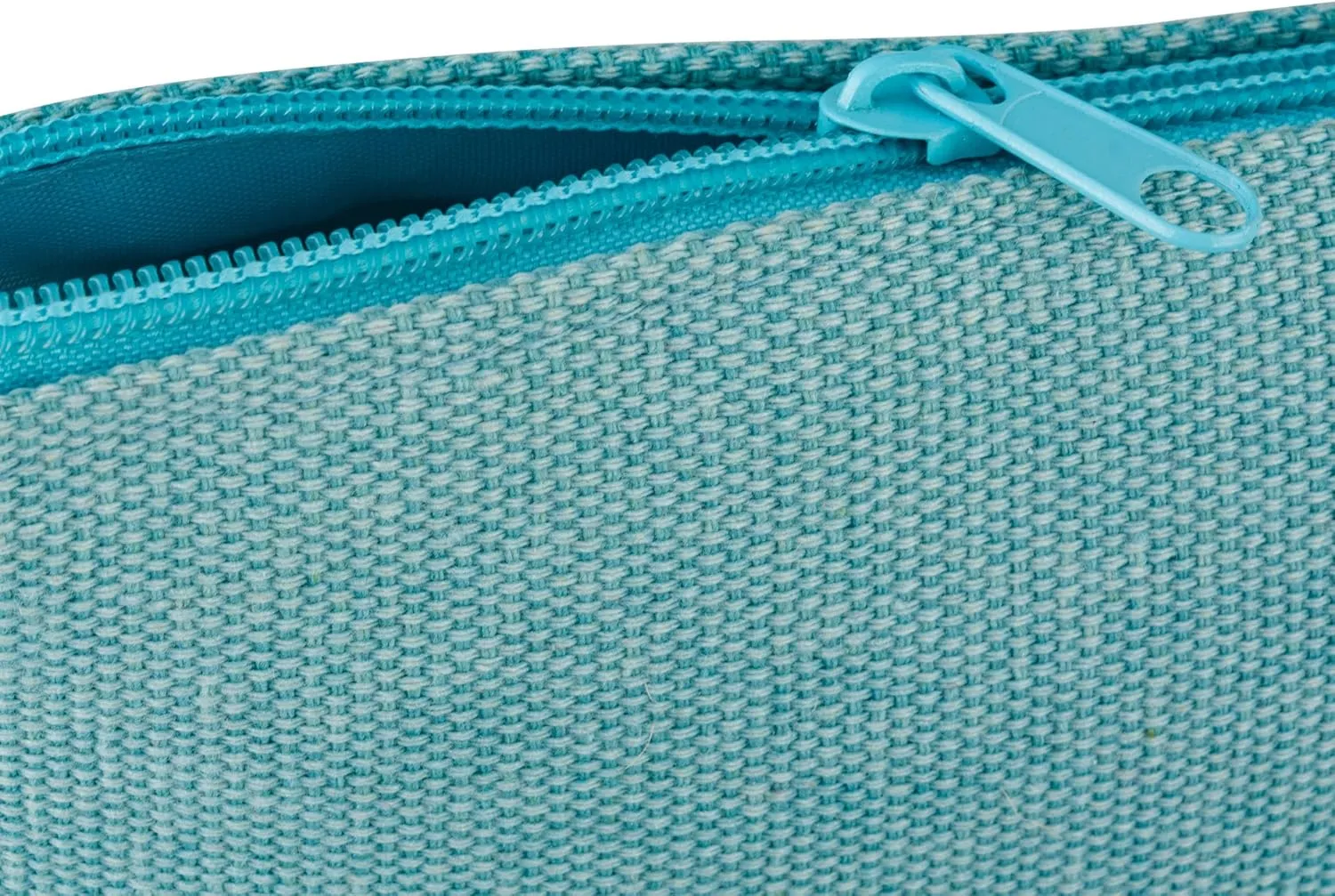 DII Beach Bag 15.5x21x6.25, Travel Tote with Shoulder Strapes, Knotty Summer Blue