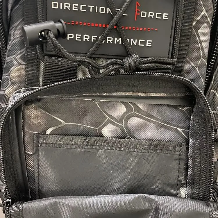 Directional Force | Toma-Hawk Shoulder Bag | Durable Crossbody Bag with Multiple Storage Compartments | Performance Apparel & Products (Phoenix Camo)