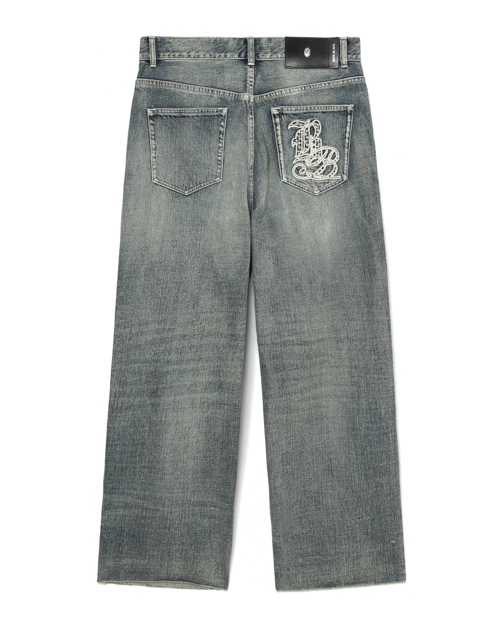 Distressed jeans