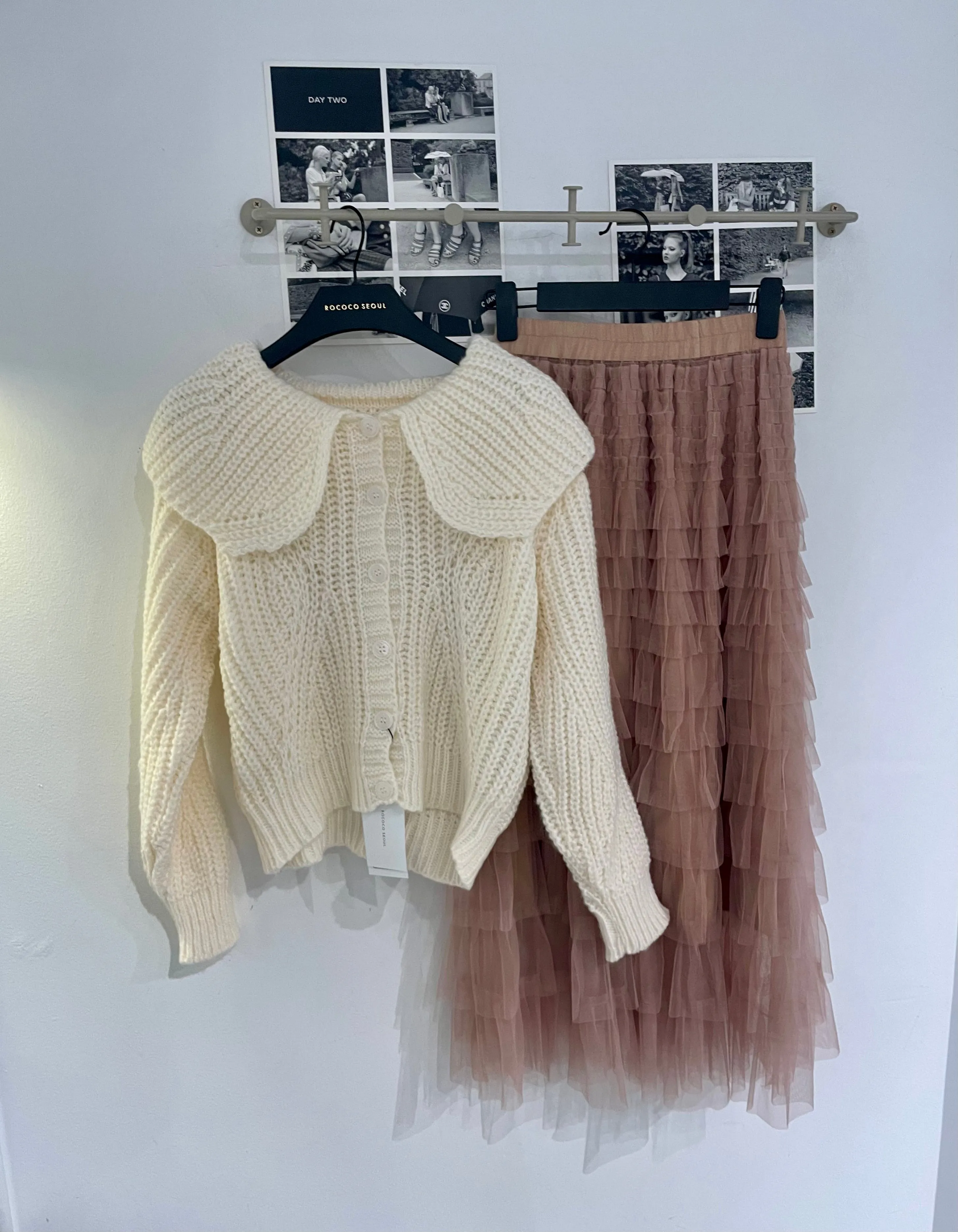 Dodori Collar Knit Cardigan