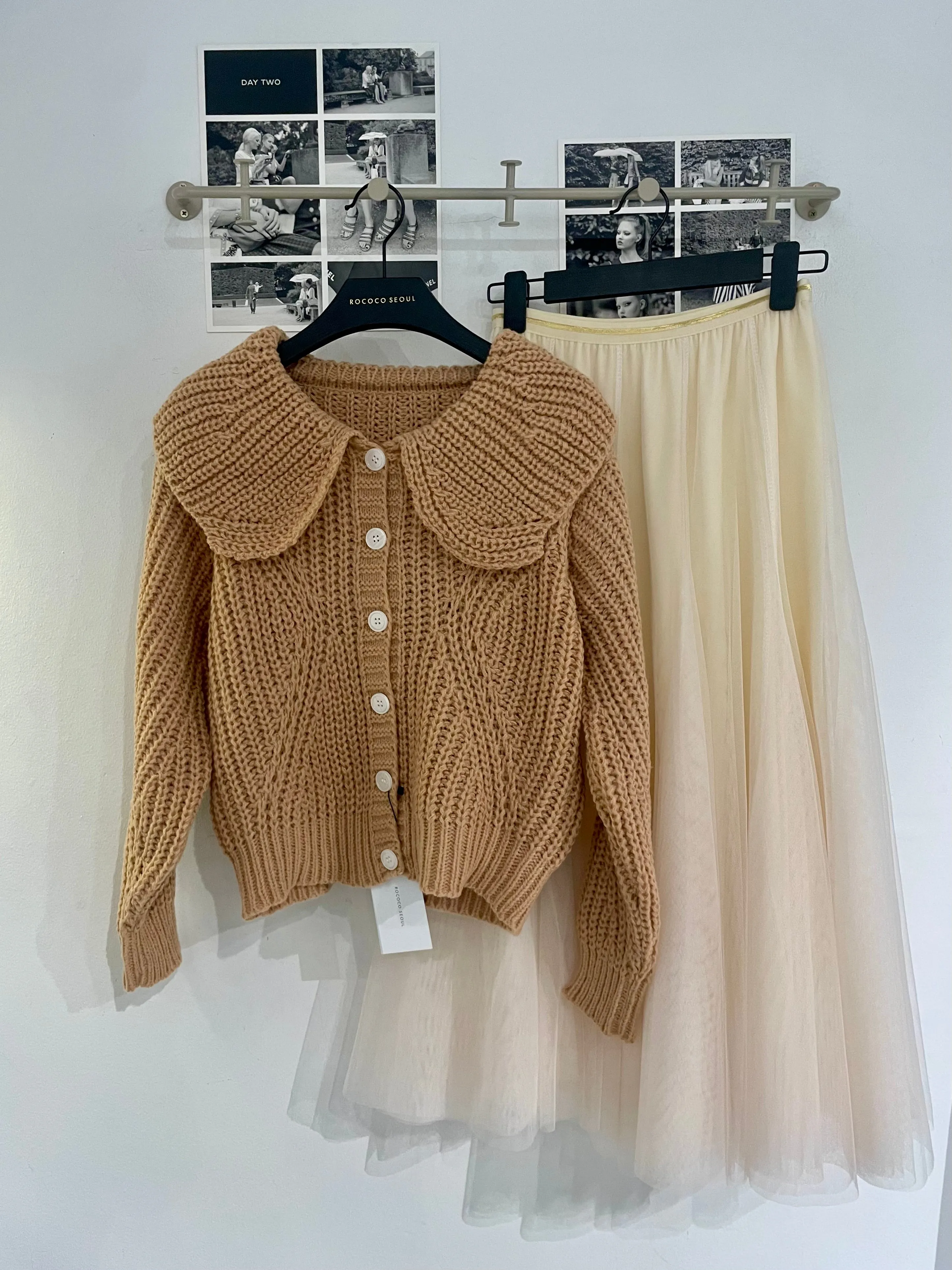 Dodori Collar Knit Cardigan