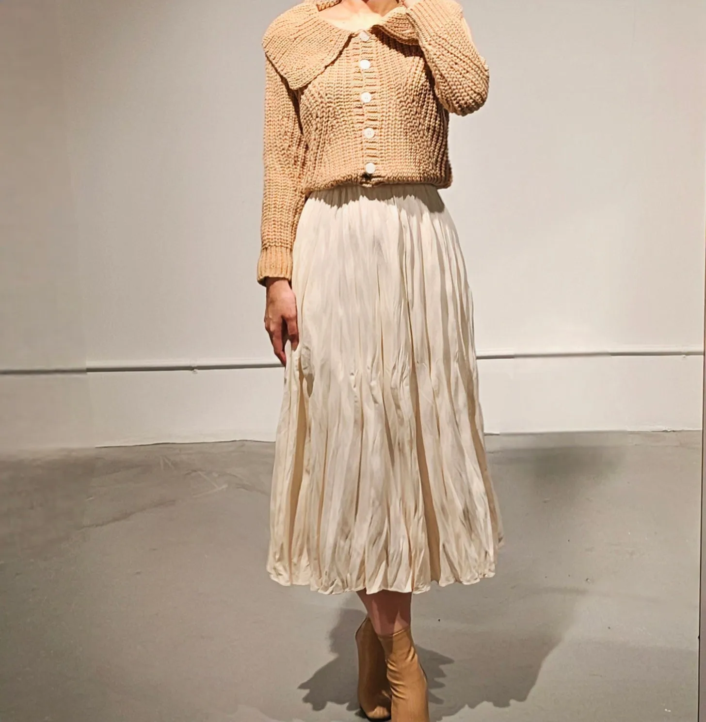 Dodori Collar Knit Cardigan