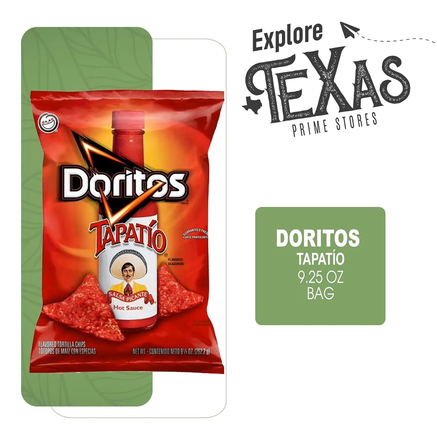 Doritos 4-Pack of Flavored Snack Chips 9.25 oz Bag   2 Snack Handbags by Nath Tea Brand (9.25 oz, Tapatio)