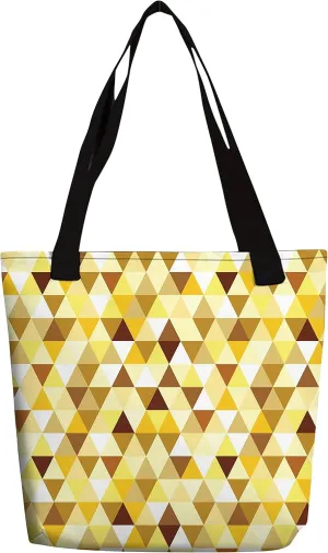 eloria Tote Bag Tote Bag Abstract Pattern Printed Cotton Canvas Fabric Hand Bag