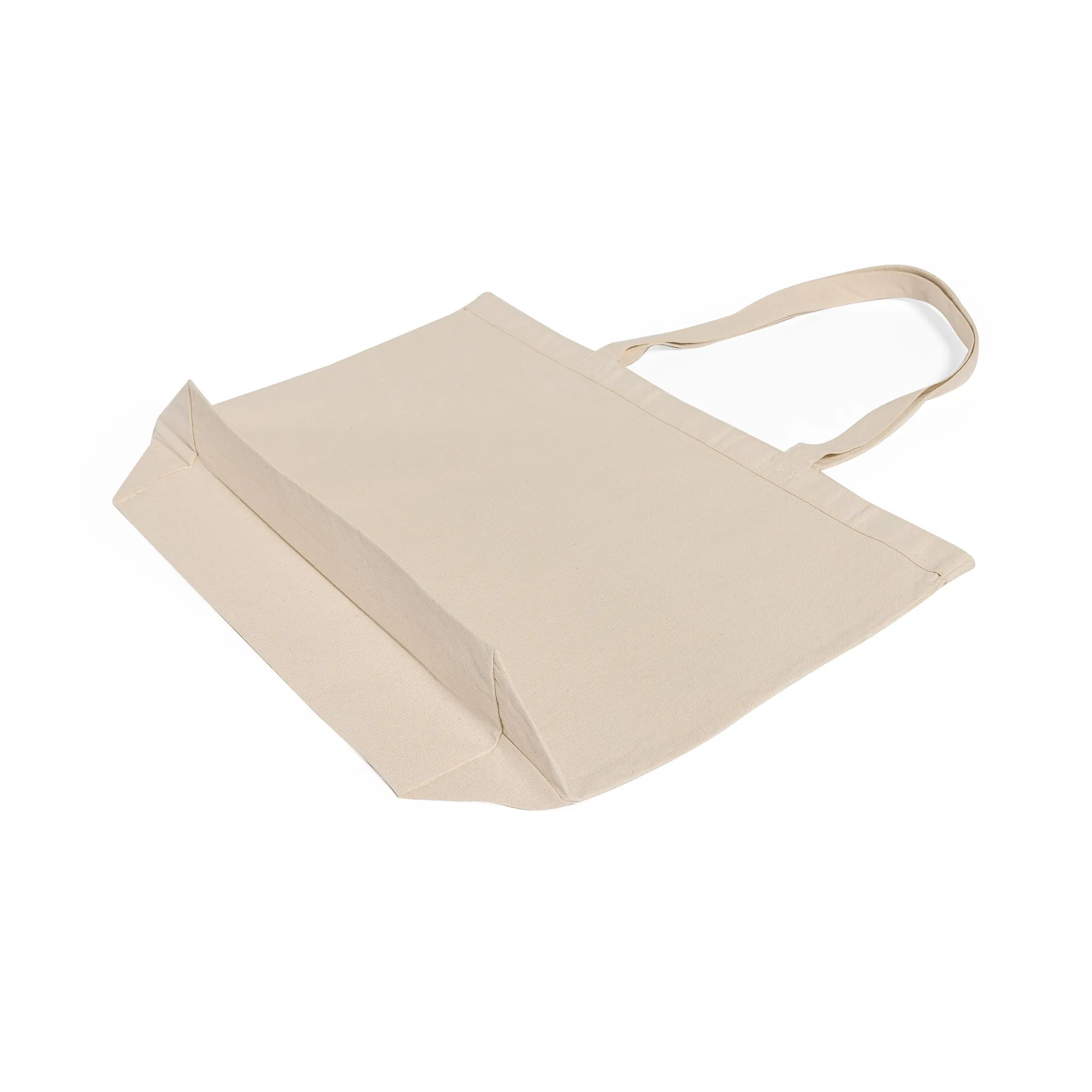 Extra-Large Heavy Canvas Tote Bags with Hook and Loop Closure