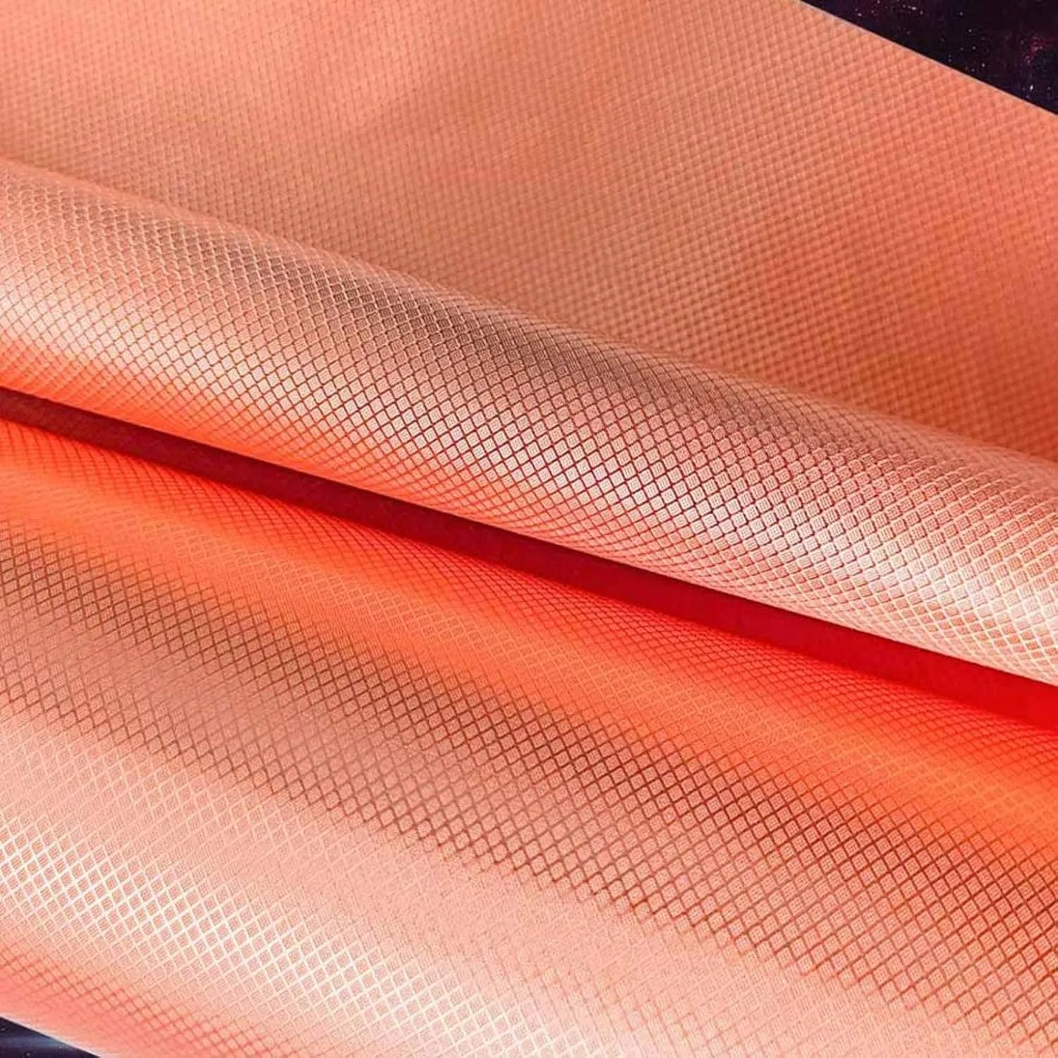 Faraday Fabric Military Grade Conductive WiFi Blocking Fabric RF Blocking Nickel Copper Material Anti Radiation EMP RFID EMF Shielding Block,gold-3x1.1m