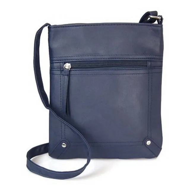 Fashion Women PU Leather Messenger Bags Crossbody Chain Bag and Handbags With Metal Chain  2020 fashion Small package